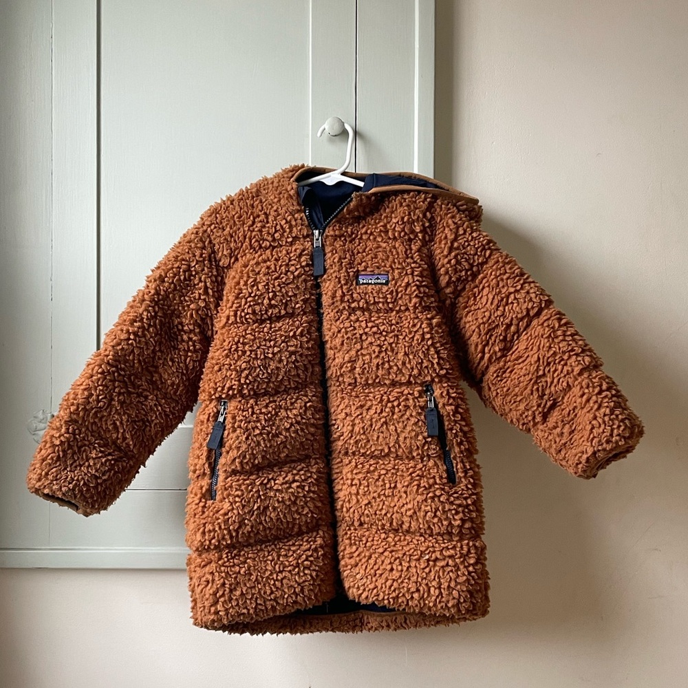 VGUC Patagonia High Pile Fleece Parka Toddler winter patagonia coat jacket 5T